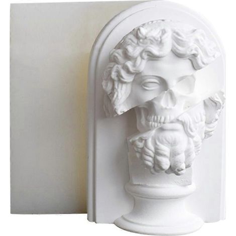 Vintage David Portrait Silikonform für Kerzen, Aromatherapie und Seifenherstellung