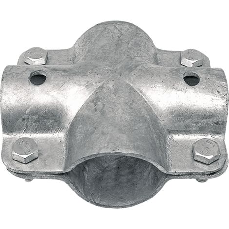 Zweiteilige Kreuzklemme 1 Zoll 1 Zoll GRANIT (1/2)
