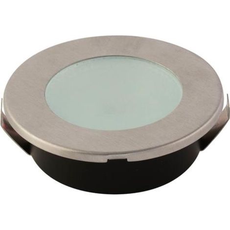 Spot LED rond Mat chrome 2W