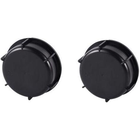 Lot de 2 S100x8 IBC Bouchon Cuve,Raccords Robinet Tuyau,Raccord Cuve 1000 litres,pour Vanne Cuve 1000l,Reservoir eau de Pluie,Conteneur (1/4)