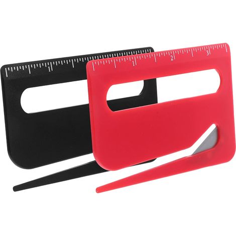Cutter de sécurité avec loupe intégrée et échelle centimétrique pour (1/5)