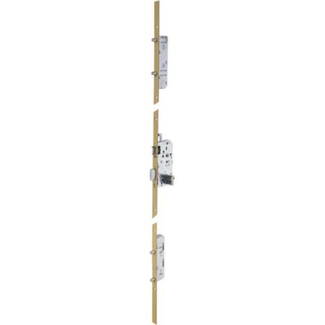 Vachette – Serrure à larder 5 points A2P axe 50 mm – Pênes haut et bas écartés – Entraxe 70 mm – Protection brevetée pêne dormant