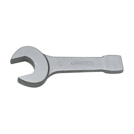 Clé plate à frapper, Cote s/plats : 120 mm, Long. 525 mm, Épais. : de la fourche a 55,0 mm (1/2)