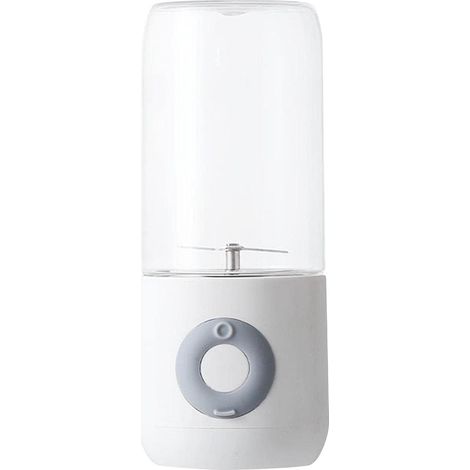 500ml Mélangeur Portable,Fruits Personnel,Mixeur Portable, Melangeur Smoothie,Presse-Agrumes Électrique Tasse, Blender Taille Personnelle Rechargeable par USB pour Maison,l'extérieur (1/4)