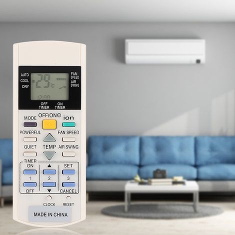 Télécommande universelle pour climatiseur compatible modèles A75C3299 et A75C2600 (1/4)