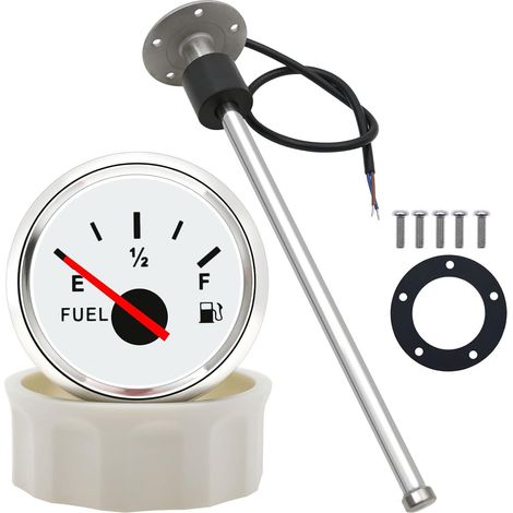 Capteur de Niveau de Carburant et d'Huile, Capteur de Niveau d'Eau pour Jauge de Niveau de Carburant 0 à 190 ohms 325mm pour Camping-car Bateau Camion (1/5)