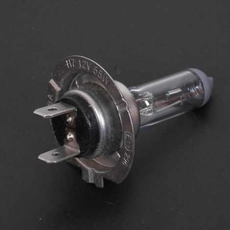Ampoule H7 12V 55W culot type PX26d pour moto scooter (1/3)