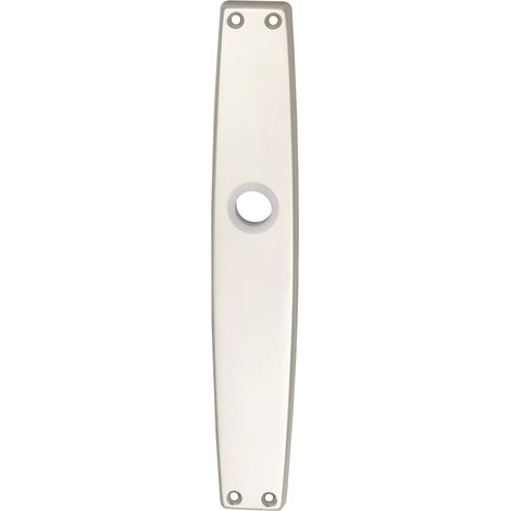 Langschild WG 1000 FAVORIT, ungelocht, Alu neusilber eloxiert, 1 Stück  Zubehör Beschläge Türen