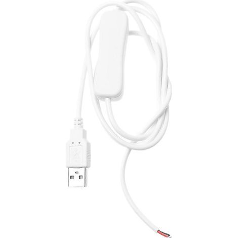 Connecteur USB 2.0 mâle 5 V à 2 broches pour alimentation CC 5 V. (1/4)