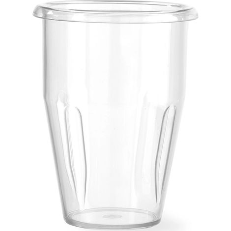 HENDI Polycarbonatbecher für Milchshake-Mixer - Design by Bronwasser, 0,5L, ⌀116x(H)161mm