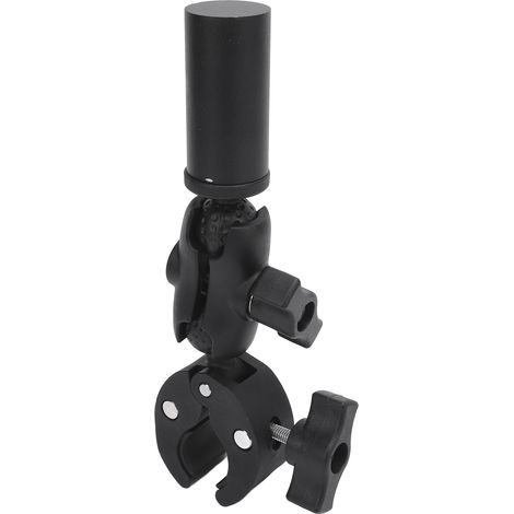 Support de fixation réglable en alliage d'aluminium pour antenne Mini Dishy, pince et adaptateur pour voiture, camping-car, échelle ou mât (1/5)