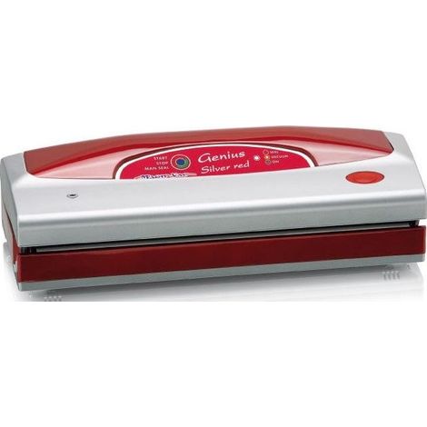 Magic Vac Genius Silver Vakuumierer 800 mbar Rot, Silber (1/2)