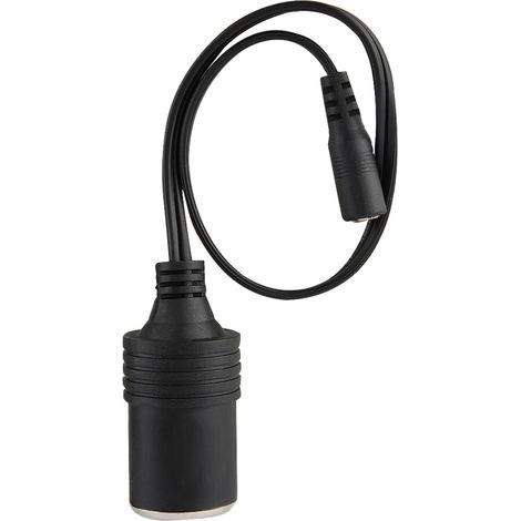 Allume-cigare de voiture, prise femelle, câble de chargeur, connecteur adaptateur d'alimentation (1/5)