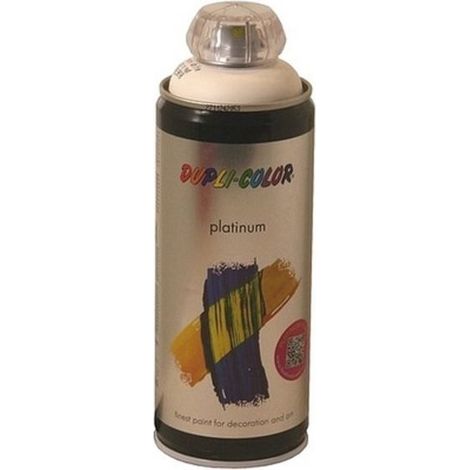 Peinture en aérosol - MOTIP - Blanc pur satiné - RAL 9010 - 400ml - Séchage rapide
