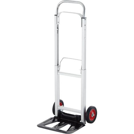 Carrello Pieghevole Portapacchi in Alluminio 37x40x110 cm Max 90kg (1/5)