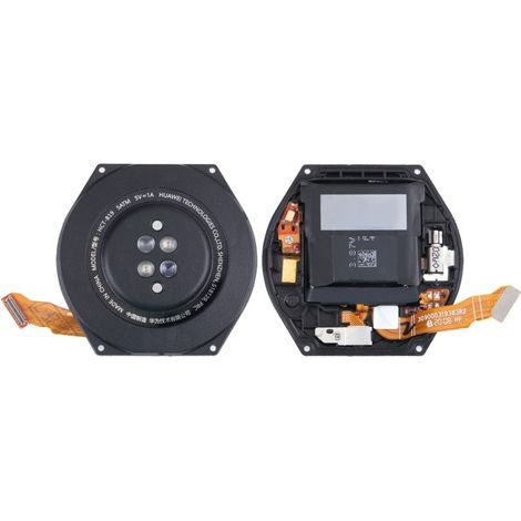 Ensemble coque arrière avec batterie pour Huawei Watch GT 2e HCT-B19 (1/4)