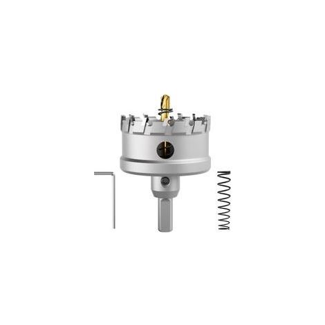 (65mm) Scie cloche en carbure de tungstène haute performance, coupe trous TCT. Acier inoxydable et grille métallique sont le choix idéal (1/5)