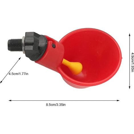 Broco Chickens Water Cup Plastic (1/4)