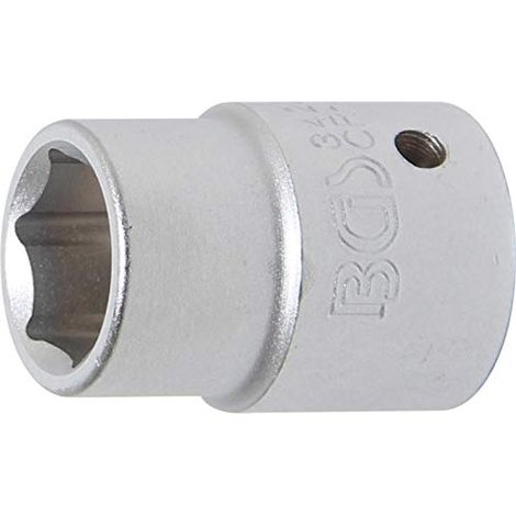 BGS Steckschlüssel-Einsatz Sechskant Antrieb Innenvierkant 20 mm (3/4") SW 22 mm - 3422