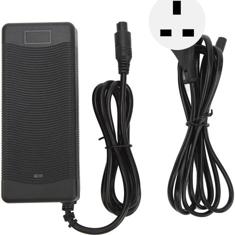 Chargeur trottinette électrique 54,6V 2A, résistant à la chaleur, anti-interférence, protection contre panne, adaptateur vélo électrique 100V-240V, prise UK (1/5)