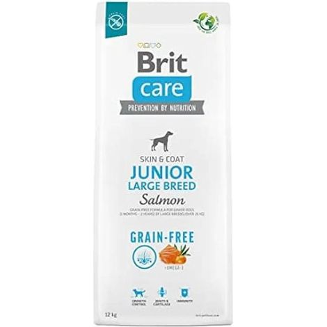 Brit Care Dog Grain-Free Junior Large Salmon 12kg