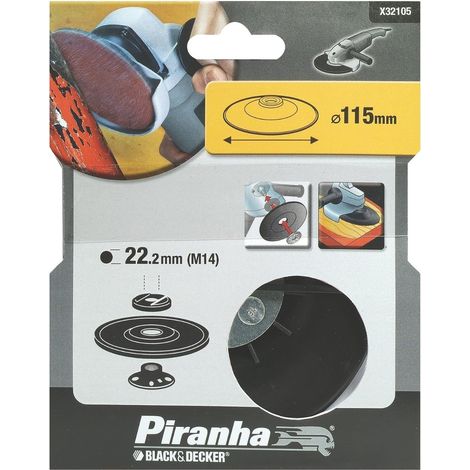 PIRANHA - PLATORELLO CON GHIERA PER ANGOLARI 115MM (1/2)