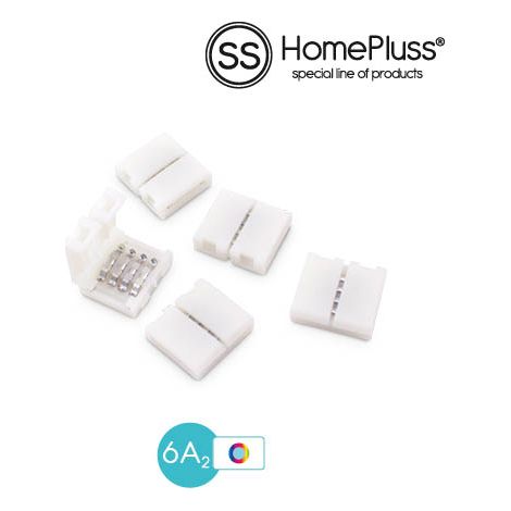 Bolsa 5 uniones para tira LED RGB 10mm (1/4)