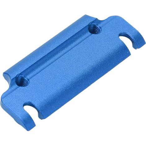 Support supérieur de boîte de vitesses avant/arrière en alliage d'aluminium, pièce de rechange pour voiture RC Arrma 1/8, couleur bleu. (1/5)