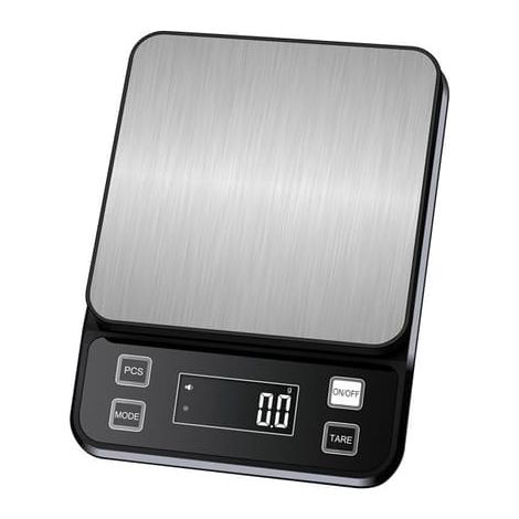 Balance de cuisine numérique étanche avec dos, 3 kg/0,1 g (1/5)