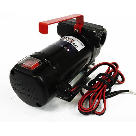 Bomba de aceite 12V, marca Silver, modelo Pompa olejowa 12V, para transferencia de aceite, alta eficiencia, ideal para vehículos y maquinaria, fácil de usar. (1/2)