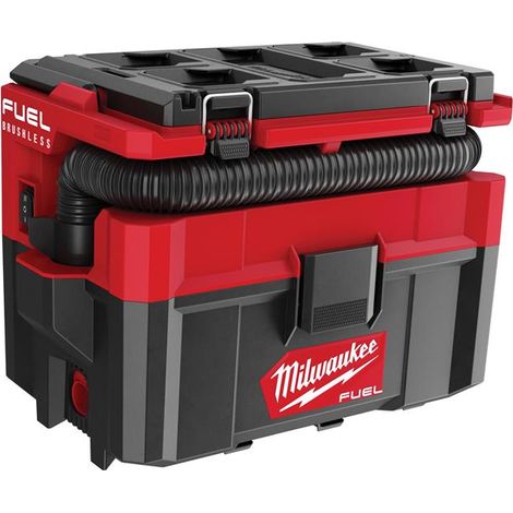 Milwaukee M18FPOVCL-0 18V FUEL 7 Litres L Class Packout Wet & Dry Vacuum Bare Unit (1/5)