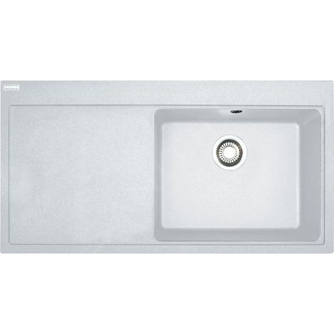 Franke Mythos - Évier en granit MTG 611/7, 1000x515 mm, blanc artic 114.0150.010 (1/4)