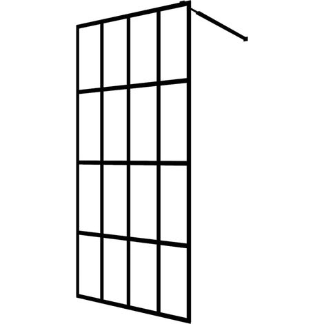Cabina Doccia con Vetro Temperato Trasparente 118x190 cm vidaXL (1/5)