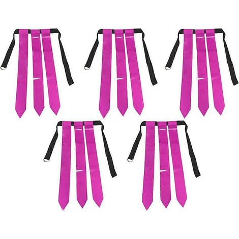 Ceinture de football américain avec drapeau violet, jeu de capture du drapeau pour jeunes, ruban de taille. (1/5)
