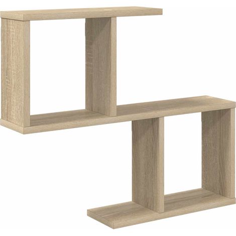 Étagère Murale Chêne Sonoma 60 x 12 x 50,5 cm Bois d'ingénierie vidaXL (1/5)