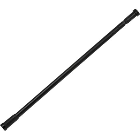 Tringle de Douche Extensible "Matt" 70-120cm Noir