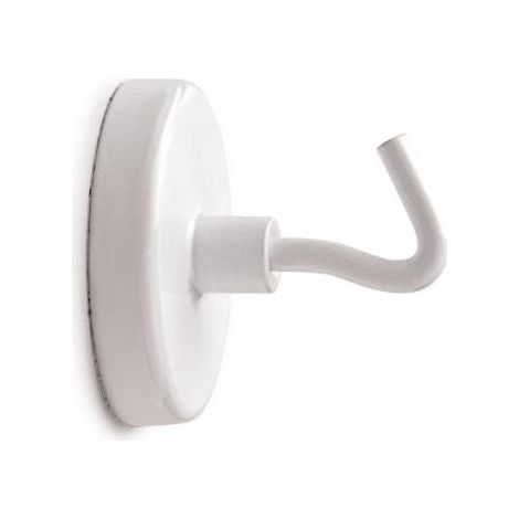 Maul Magnete (Ø x A) 25 mm x 36 mm tondo, con gancio Bianco 5 pz. 6157802 (1/4)