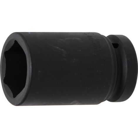 BGS Inserto  bussola a  impatto esagonale  profondo attacco  quadro interno  25 mm  (1") SW  38 mm  - 5500-38