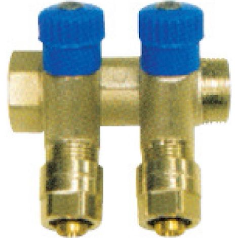 SCELTO DA DESIVERO Coll.2 vie 3/4"mf 16x2,25 rub.blu codice prod: DSV10707 (1/2)