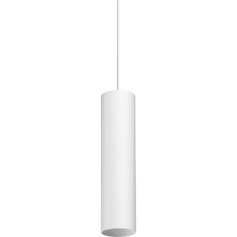 Ideal Lux Sospensione Look 1 luce GU10 bianca alluminio vetro