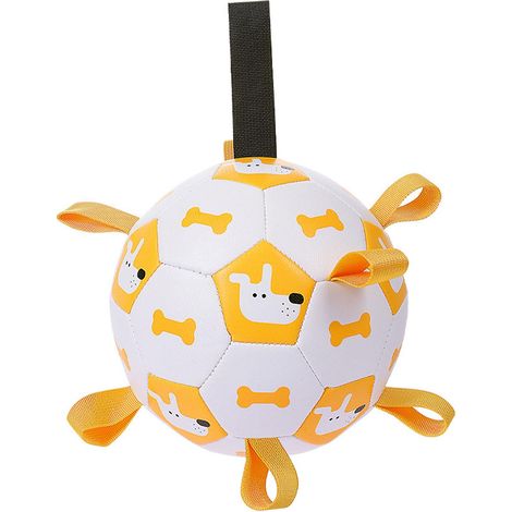 Pet Grab Tab Fußbälle, kaubeständige, quietschende Welpen-Trainingsspielzeuge, Hundezubehör
