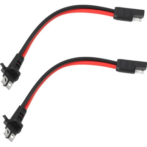 Lot de 2 connecteurs de cordon d'alimentation pour interphone de voiture 19 cm compatibles avec radio CM200 PM400 (1/5)