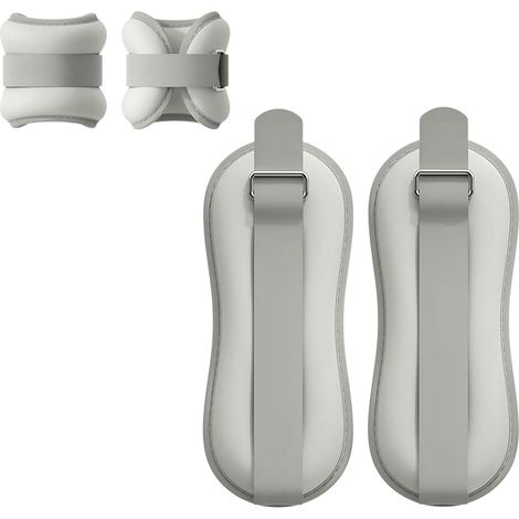 2 Poids pour Poignets et Chevilles, 0,3 kg Poids pour Chevilles et Poignets avec Sangle Réglable pour Exercices à Dom