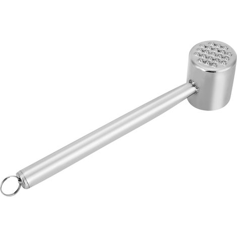 Stainless Steel Tenderizer Meat Hammer Pounder Dual Sided Meat Mallet Kitchen Tool (1/5)