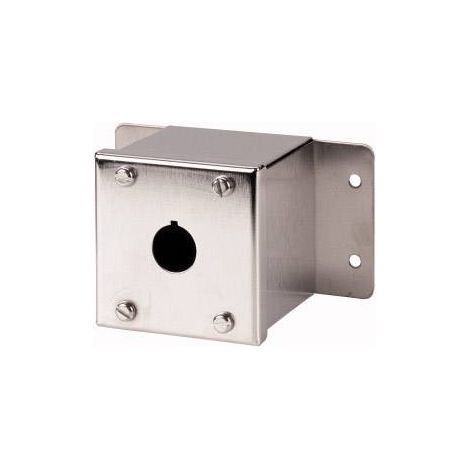 Boîtier à monter en saillie acier inoxydable 1 emplacement de montage EATON M22-I1M/SS