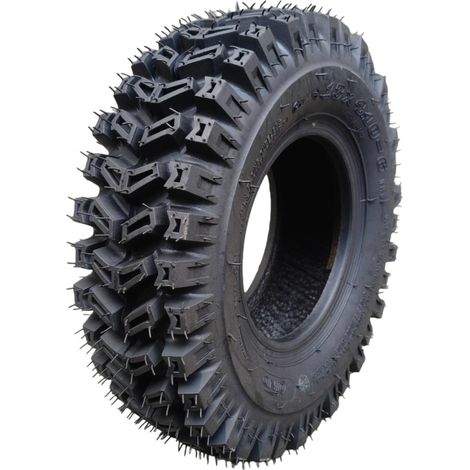 Pneus de chasse-neige 13x4.10-6 à dents profondes, adaptés aux VTT, karts, terrains de golf, camions tondeuses et véhicules tout-terrain à aspirateurs.