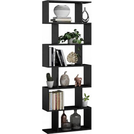 Bask Max scaffale nero per soggiorno, ufficio, camera da letto, MK (1/3)