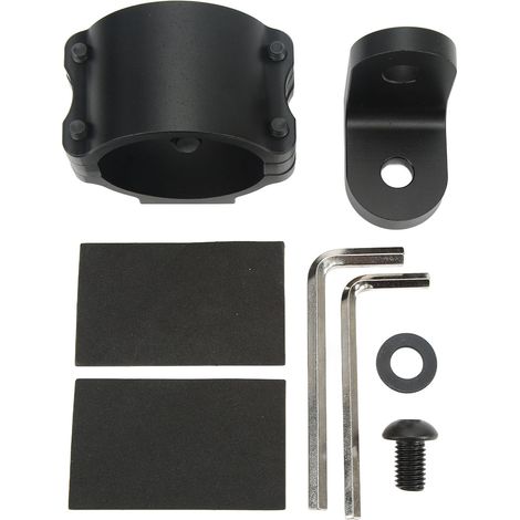 Support de fouet UTV réglable, robuste, antirouille, noir, forte résistance, adapté à un arceau de sécurité de 1,75 pouces à 2 pouces (1/5)