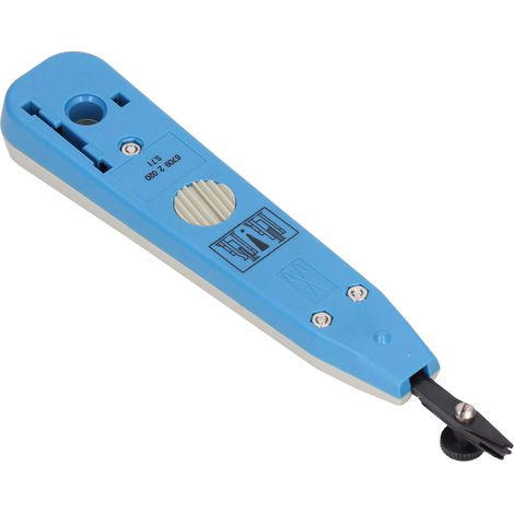 Outil à poinçonner CP-3203 coupe-fil dénude-câble RJ45 mousseur pour module en ABS acier alliage (1/5)