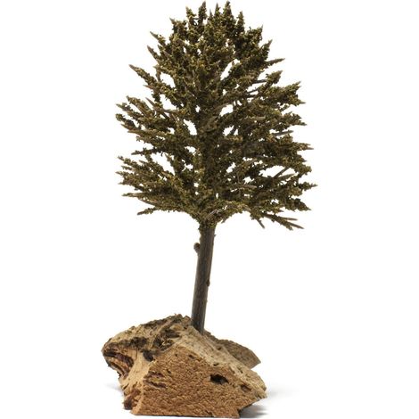 Albero Verde H 16 cm Miniature Alberi per Presepe 57412 (1/4)